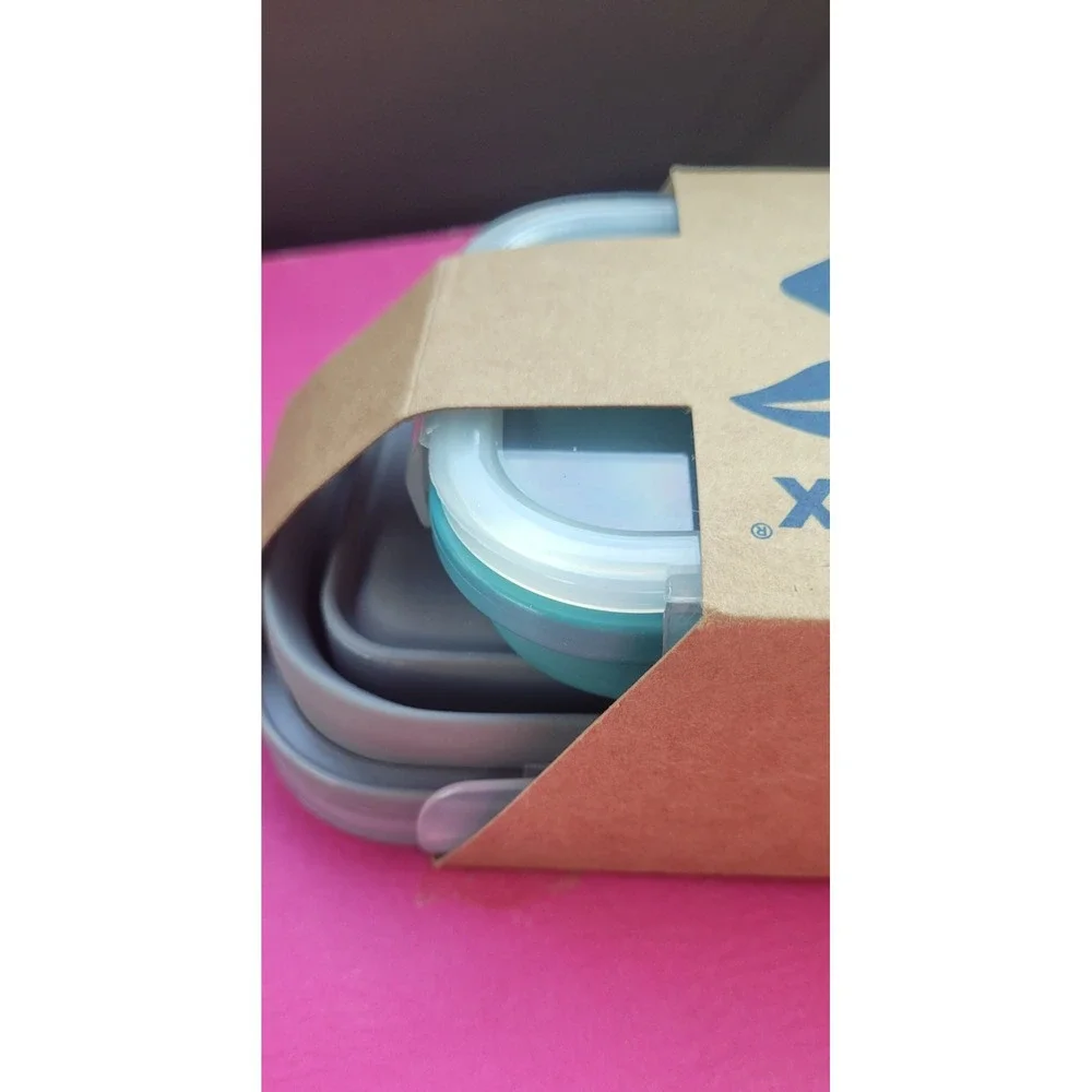 Silicone Food Storage Containers S/M (set of 2) Norwex